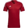 Koszulka męska adidas Condivo 22 Jersey czerwona HA6286 S