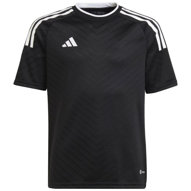 Koszulka dla dzieci adidas Campeon 23 Jersey czarna HS0537 164cm