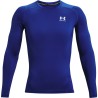 Koszulka męska Under Armour HG Armour Comp LS niebieska 1361524 400