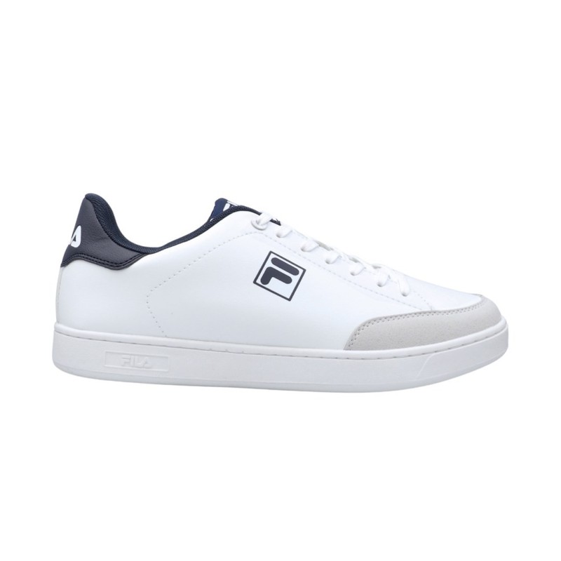 Buty męskie Fila Courtbay biało-granatowe FFM0365 13037 43