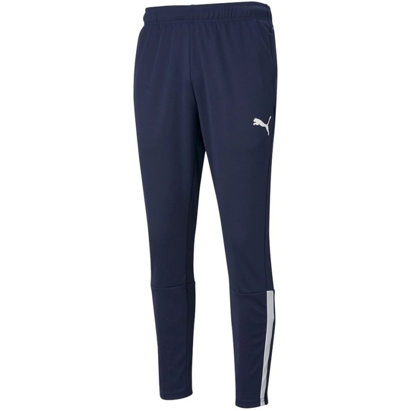 Spodnie męskie Puma teamLIGA Training Pants granatowe 657242 06 XL