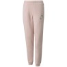 Spodnie dla dzieci Puma Alpha Sweatpants FL różowe 589235 36 164cm