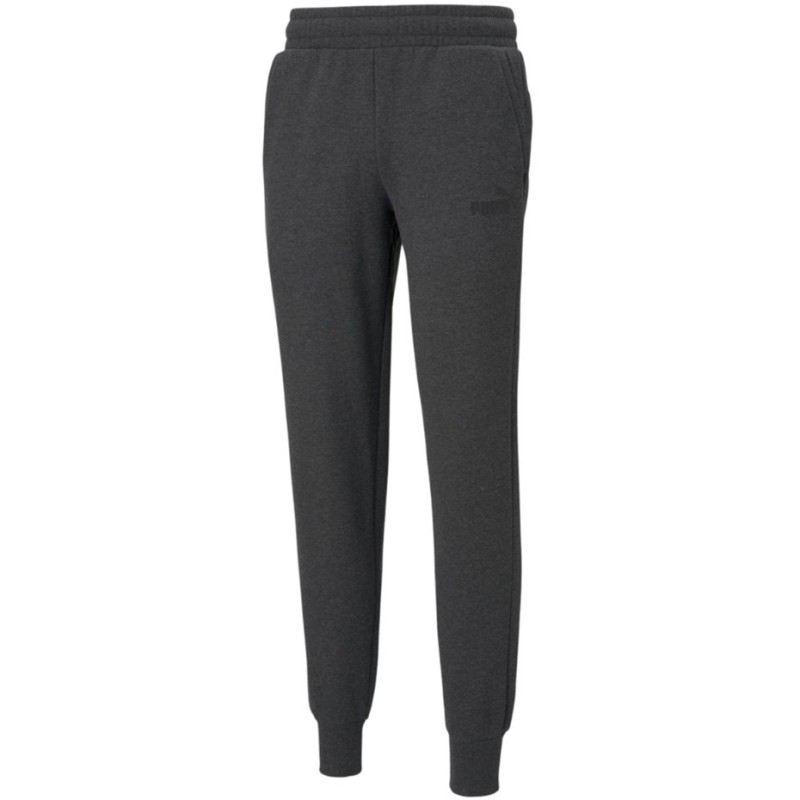 Spodnie męskie Puma ESS Logo Pants FL ciemnoszare 586714 07 S