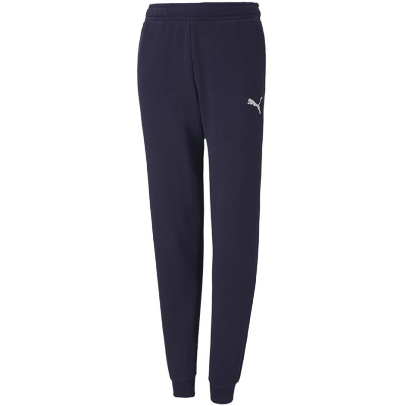 Spodnie dla dzieci Puma spodnie teamGOAL 23 Casuals Pants Jr granatowe 656713 06 152