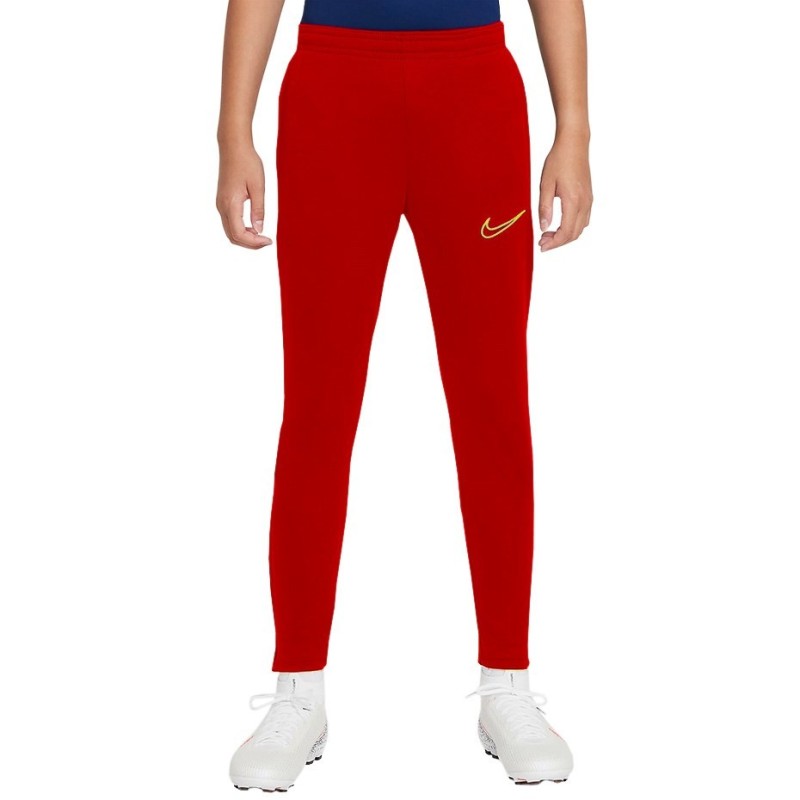 Spodnie dla dzieci Nike DF Academy 21 Pant KPZ czerwone CW6124 687 S