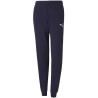 Spodnie dla dzieci Puma spodnie teamGOAL 23 Casuals Pants Jr granatowe 656713 06 164