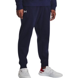 Spodnie męskie Under Armour Rival Fleece Joggers granatowe 1379774 410 2XL