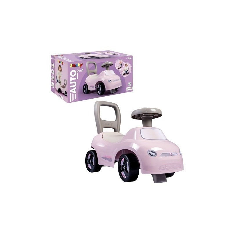 SMOBY je?dzik Ride-On różowy 720542