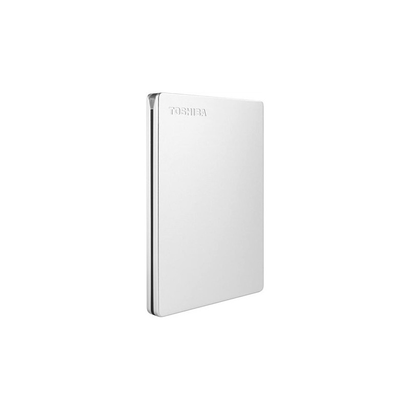 Toshiba Canvio Slim zewnętrzny dysk twarde 2 TB 2.5" Micro-USB B 3.2 Gen 1 (3.1 Gen 1) Srebrny