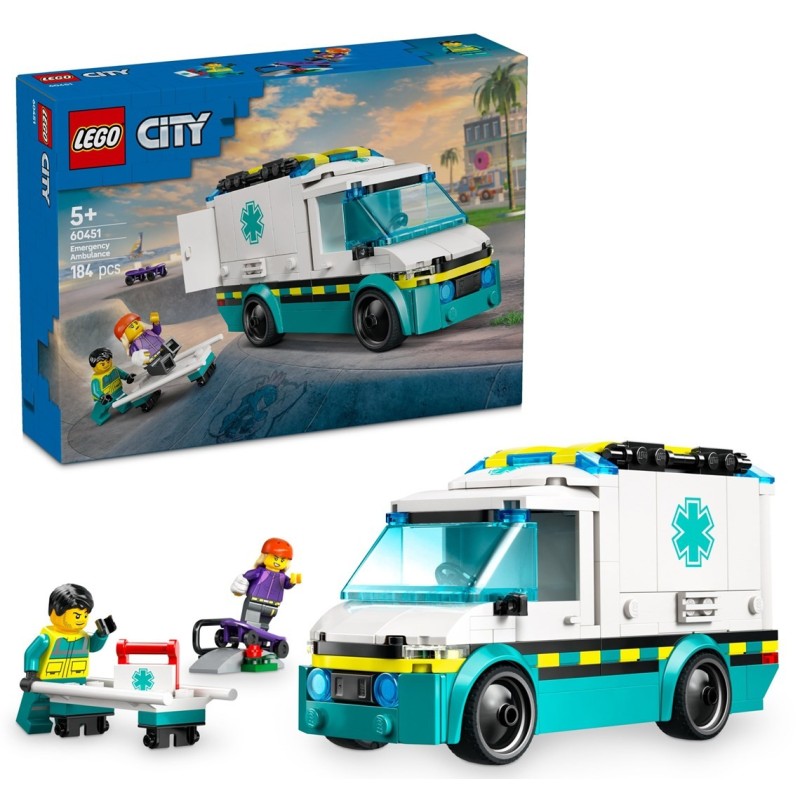 LEGO CITY 60451 Karetka pogotowia