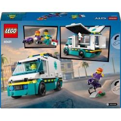 LEGO CITY 60451 Karetka pogotowia