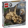 LEGO JURASSIC WORLD 76969 Szkielety dinozaurów: czaszka triceratopsa