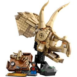 LEGO JURASSIC WORLD 76969 Szkielety dinozaurów: czaszka triceratopsa