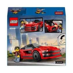 LEGO CITY 60448 Czerwony samochód sportowy