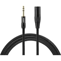 Warm Audio PREM-XLRM-TRSM-6 kabel audio 1,8 m XLR 6.35mm TRS Czarny