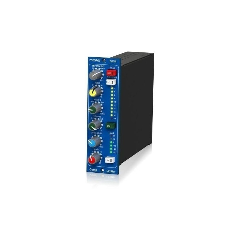 Midas COMPRESSOR LIMITER 522 V2 Moduł kompresora/limitera w formacie 500