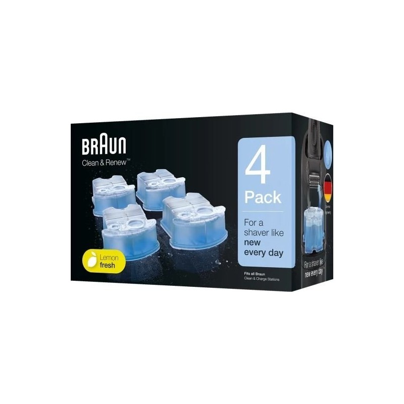 Wkład czyszczący BRAUN do golarki 4 pack