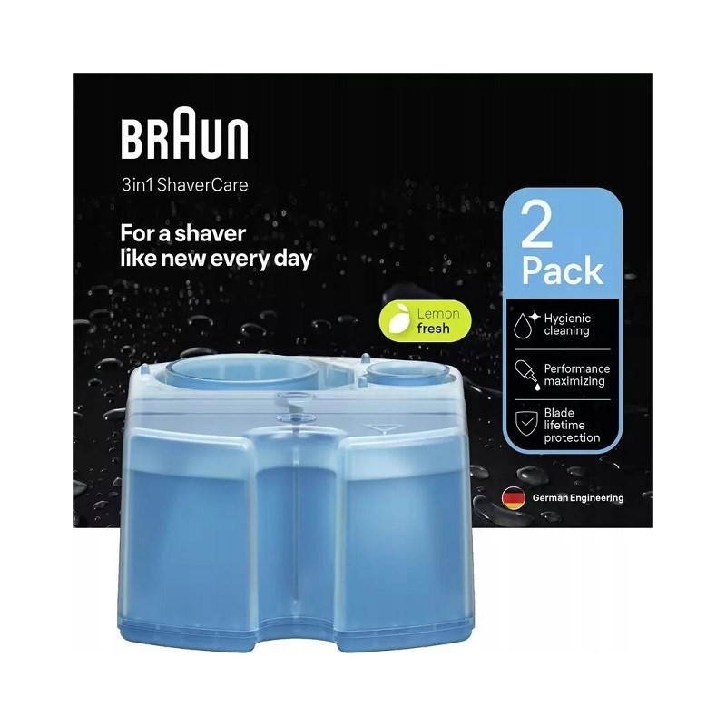 Wkład czyszczący BRAUN do golarki 2 pack