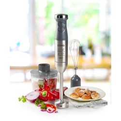 Domo DO9226M Blender immersyjny 600 W Czarny, Stal