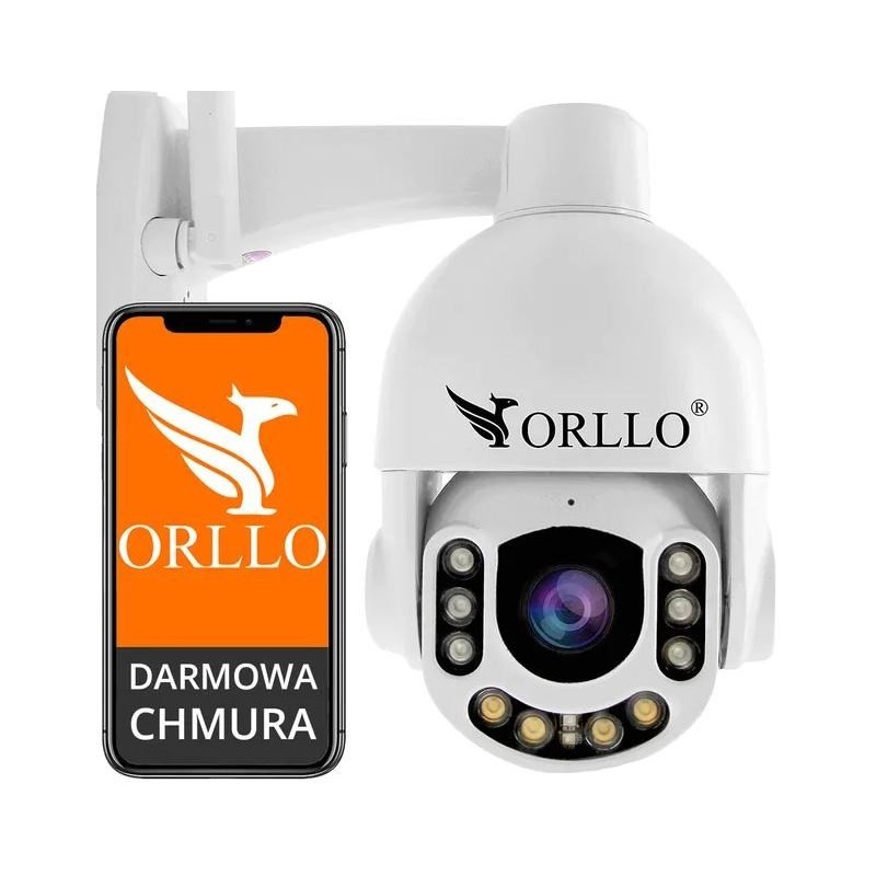 Kamera IP Orllo Z7 Pro zewnętrzna obrotowa GSM 4MPx