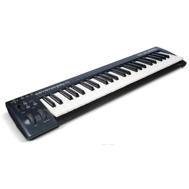 M-AUDIO Keystation 49 MK3 klawiatura MIDI 49 klaw. USB Czarny