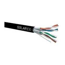 KABEL SKRĘTKA SOLARIX CAT.6A STP PE Fca 500M