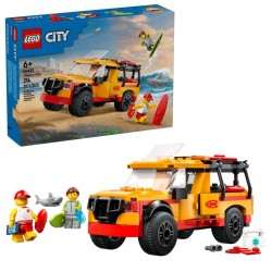 LEGO CITY 60453 Furgonetka ratowników plażowych