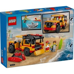 LEGO CITY 60453 Furgonetka ratowników plażowych