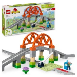 LEGO DUPLO TOWN 10426 Most i tory kolejowe - zestaw rozszerzający