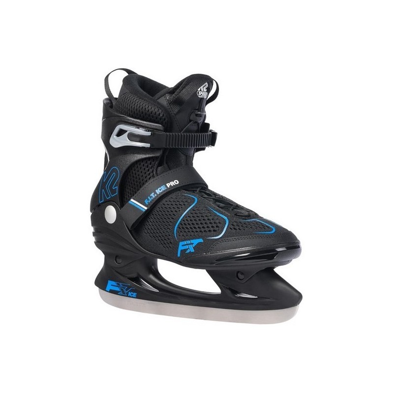 Łyżwy męskie K2 F.I.T. ICE PRO black/blue 40.5