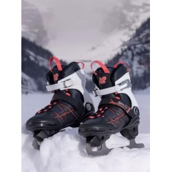 Łyżwy damskie K2 ALEXIS ICE FB gray/pink 39.5