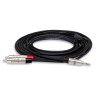 Hosa - Kabel PRO TRS 3.5mm - 2 x RCA 3m