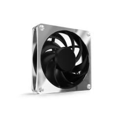 Alphacool Apex Stealth Metalowy wentylator Power Fan 120 mm, 3,000 obr./min - chrom