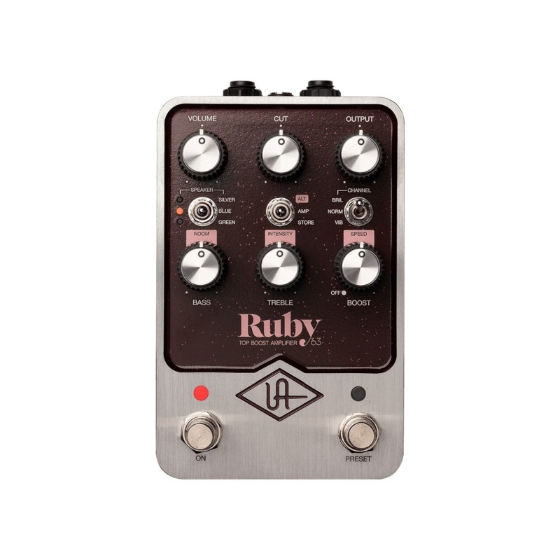 Universal Audio UAFX Ruby '63 Top Boost Amplifier - efekt gitarowy