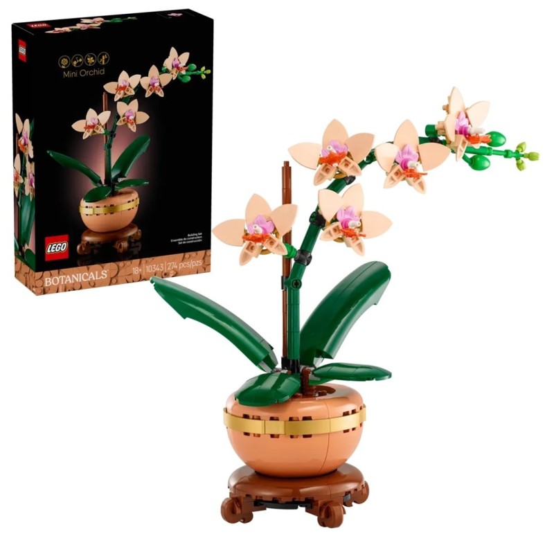 LEGO BOTANICALS 10343 Mała orchidea