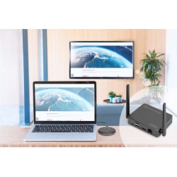 Przedłużacz/Extender HDMI system pracy zespołowej,bezprzewodowy 50m 4K 60Hz 5GHz (zestaw)