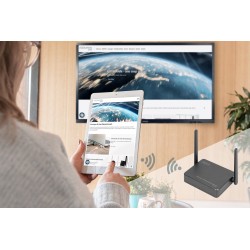 Przedłużacz/Extender HDMI system pracy zespołowej,bezprzewodowy 50m 4K 60Hz 5GHz (zestaw)