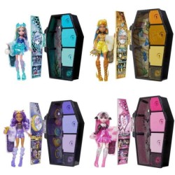 Monster High Straszy sekrety Lalka HPD58 - mix wzorów, 1z4