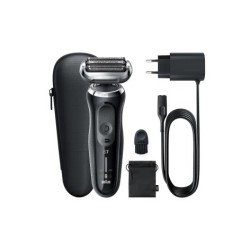 Braun Series 7 71-N1000s - Foil shaver - Black - Battery - Lithium-Ion (Li-Ion) - 50 min - 5 min