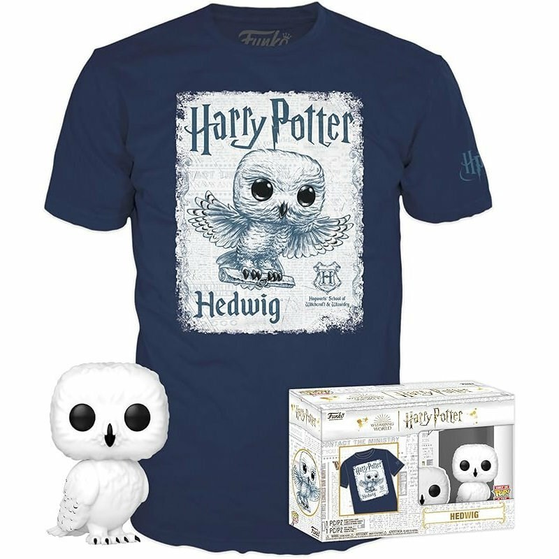 PROMO FUNKO POP FIGURKA T-shirt Harry Potter M + POP Hedwid 63608