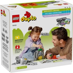 LEGO DUPLO TOWN 10425 Tunel i tory kolejowe - zestaw rozszerzający