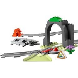 LEGO DUPLO TOWN 10425 Tunel i tory kolejowe - zestaw rozszerzający