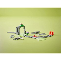 LEGO DUPLO TOWN 10425 Tunel i tory kolejowe - zestaw rozszerzający