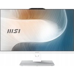 MSI AIO Modern AM242P 12M-1249XEU i3-1215U 23.8" IPS LED FHD Non-Touch Anti-Glare 8GB SSD512GB M.2 AX211 WiFi 6E NoOS WHITE