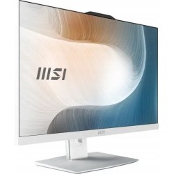 MSI AIO Modern AM242P 12M-1249XEU i3-1215U 23.8" IPS LED FHD Non-Touch Anti-Glare 8GB SSD512GB M.2 AX211 WiFi 6E NoOS WHITE