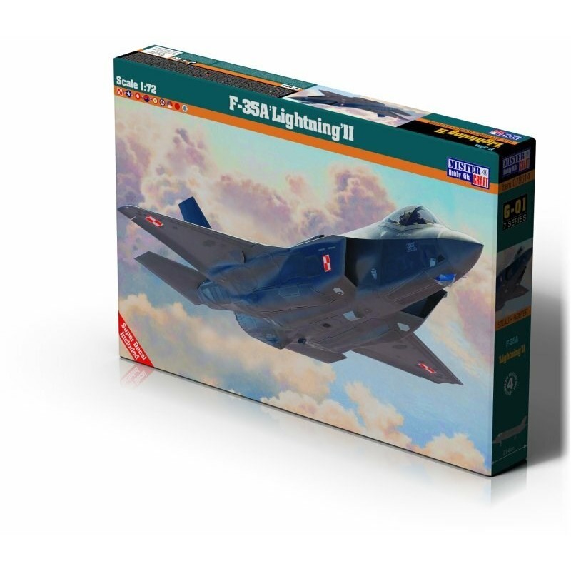 Model samolotu do sklejania F-35A 'Lightning' II 1:72 G-01