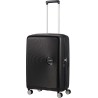 Mała kabinowa walizka American Tourister Soundbox EXP - bass black