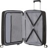 Walizka średnia American Tourister Soundbox EXP - bass black