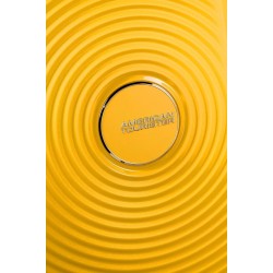 Walizka duża American Tourister Soundbox - golden yellow