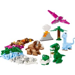 LEGO CLASSIC 11041 Kreatywne dinozaury